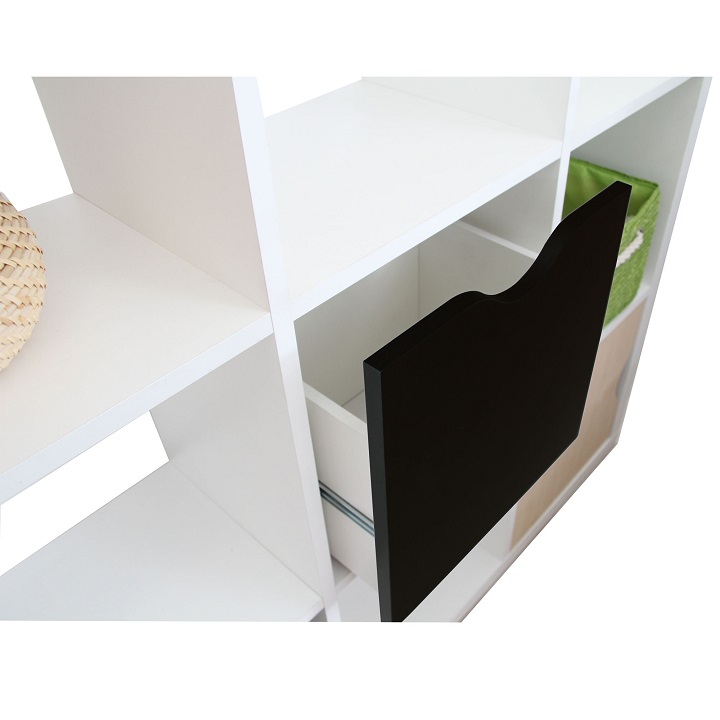 Regál, čierna, TOFI BOX NEW Regál, čierna, TOFI BOX NEW