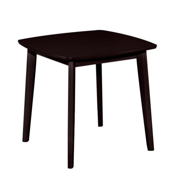 Jedálenský stôl,80x80 MDF+masív, wenge, ROSPAN, na bielom pozadí Jedálenský stôl,80x80 MDF+masív, wenge, ROSPAN, na bielom pozadí