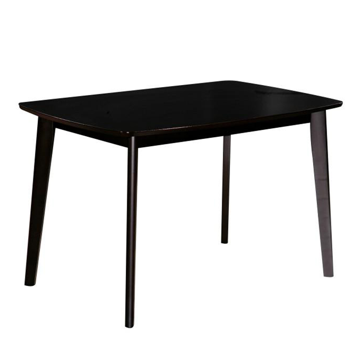 Jedálenský stôl,120x80 MDF+masív, wenge, ROSPAN Jedálenský stôl,120x80 MDF+masív, wenge, ROSPAN