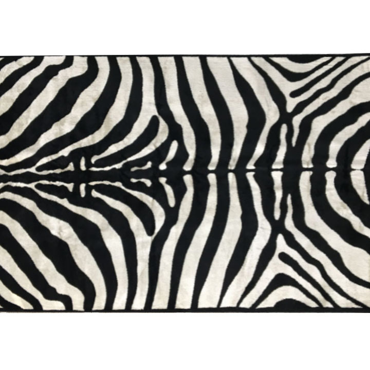 Koberec, vzor zebra, 100%viskóza 100x140, ARWEN Koberec, vzor zebra, 100%viskóza 100x140, ARWEN