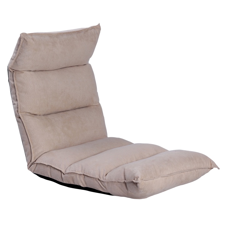 Relaxačné kreslo, látka camel-hnedá, pohľad spredu, LOTA NEW Relaxačné kreslo, látka camel-hnedá, pohľad spredu, LOTA NEW
