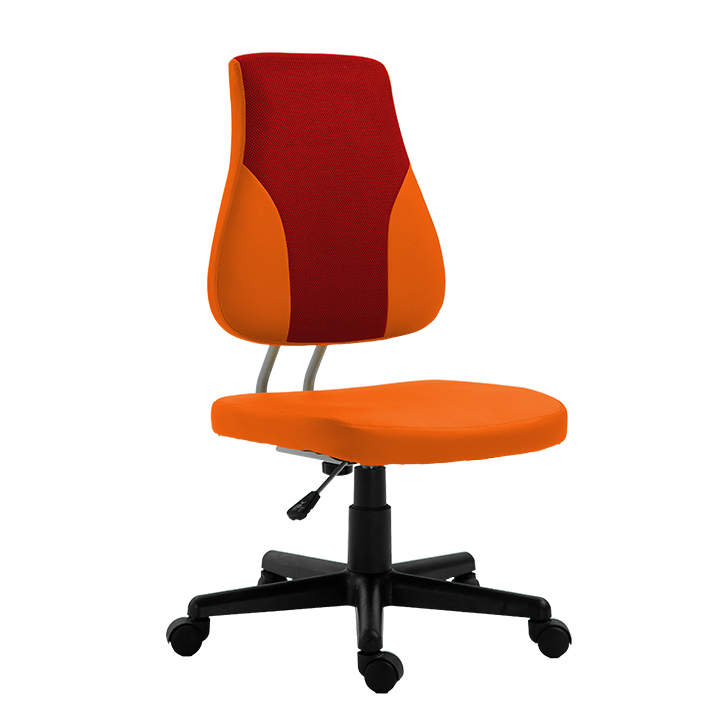 Randal, kanc.stolicka, ekokoža červena+oranžova Randal, kanc.stolicka, ekokoža červena+oranžova
