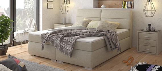 Paturi tip boxspring 160x200