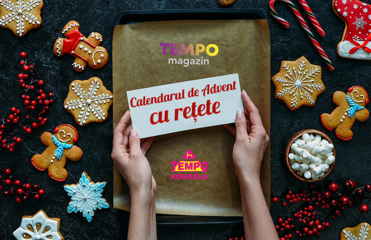 Tempo magazin - Calendarul de Advent cu rețete - o nouă rețetă de Crăciun pentru fiecare zi